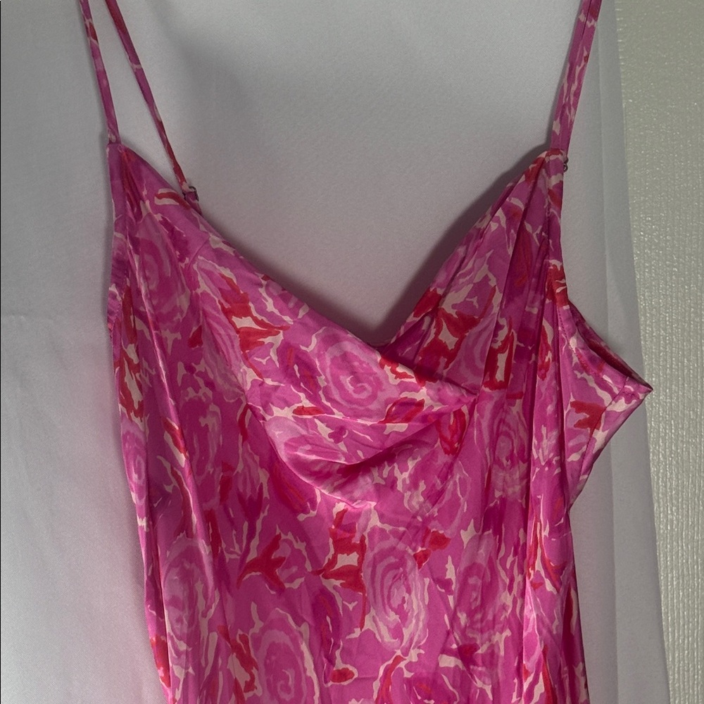 NWT Spell Islamorada Bias Maxi Dress in Canyon Rose Size Medium - Picture 8 of 14